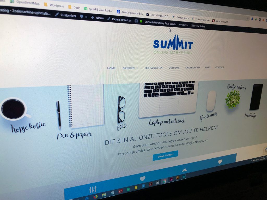 Lease je website via Summit Marketing B.V Almere